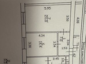 2-к кв. Санкт-Петербург Наличная ул., 31 (55.5 м²)