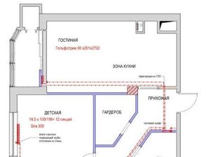3-х комнатная квартира Мосфильмовская