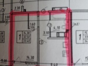 1-комнатная квартира: Санкт-Петербург, Чарушинская улица, 12 (33.4 м²)