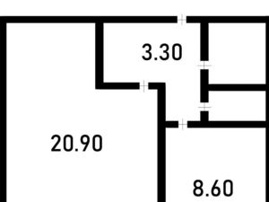 1-к кв. Москва Байкальская ул., 12К1 (39.0 м²)