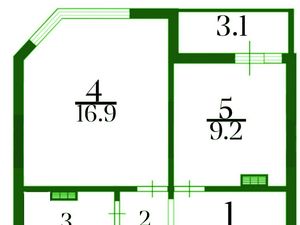 1-к кв. Санкт-Петербург Комендантский просп., 57к2 (37.8 м²)